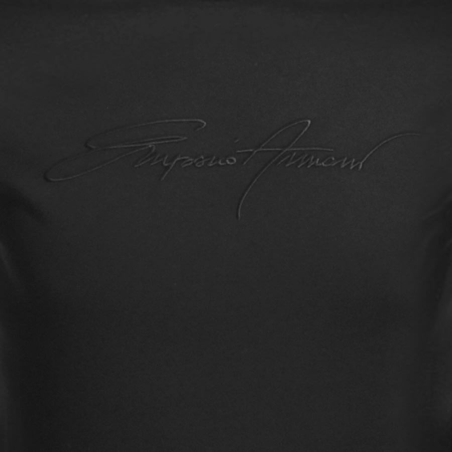 Alternative Image for ProductEmporio Armani Crew Neck Logo T Shirt Black3
